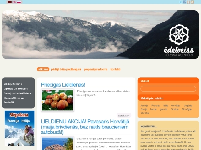 Tūrisma aģentūra Ēdelveiss, SIA